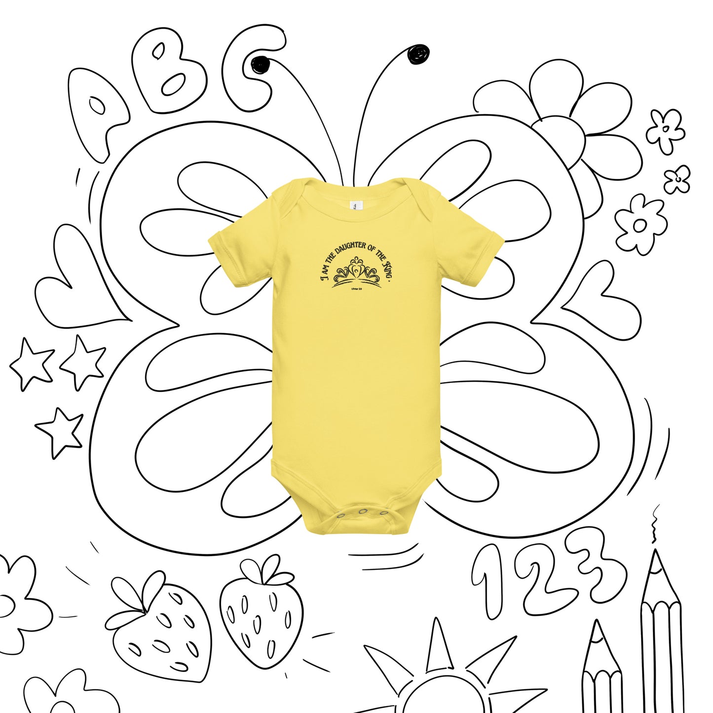 Baby short sleeve one piece